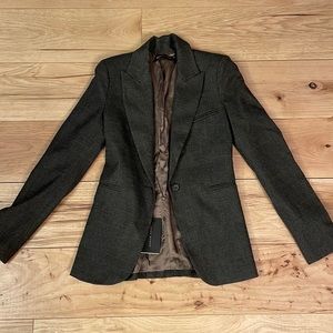 ZARA plaid blazer NWT